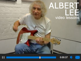 Albert Lee video guitar lessons